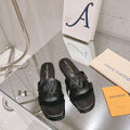 LV 1ABP20 Louis Vuitton LV Isola Flat Mules L66406 - US 4=Euro 35 - View 1
