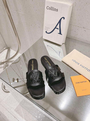 LV 1ABP20 Louis Vuitton LV Isola Flat Mules L66406 - US 4=Euro 35 - View 1