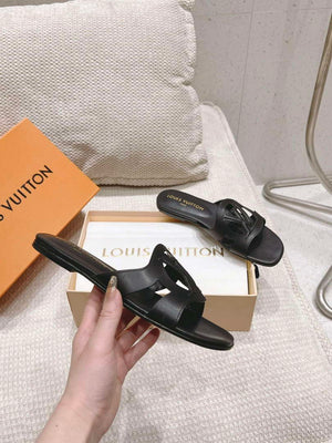LV 1ABP20 Louis Vuitton LV Isola Flat Mules L66406 - US 4=Euro 35 - View 7