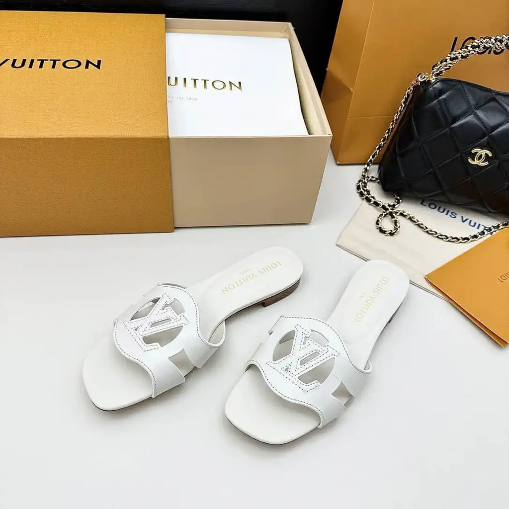 LV 1ABP20 Louis Vuitton LV Isola Slippers Flat Mules L66451