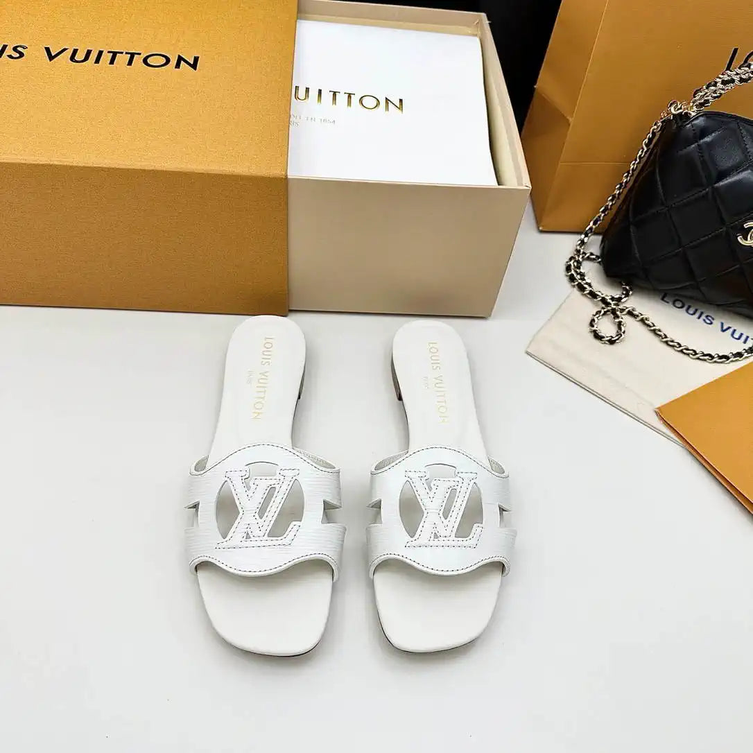 LV 1ABP20 Louis Vuitton LV Isola Slippers Flat Mules L66451