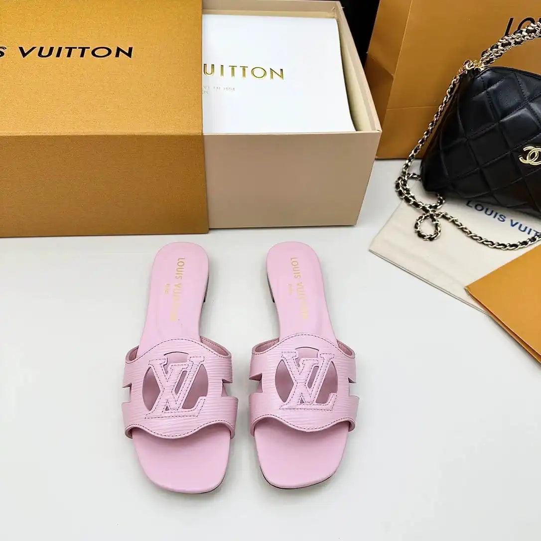 LV 1ABP20 Louis Vuitton LV Isola Slippers Flat Mules L66451
