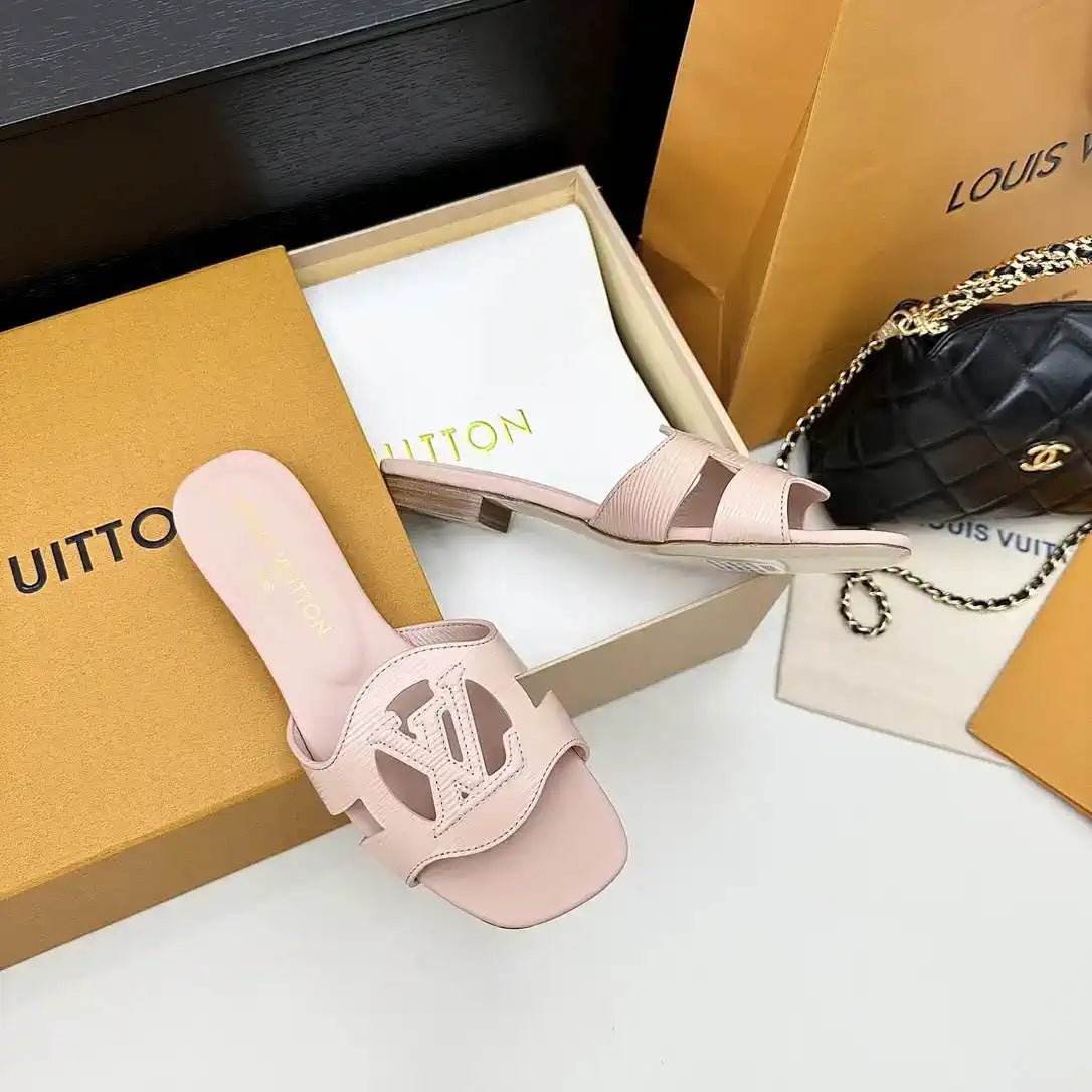 LV 1ABP20 Louis Vuitton LV Isola Slippers Flat Mules L66451
