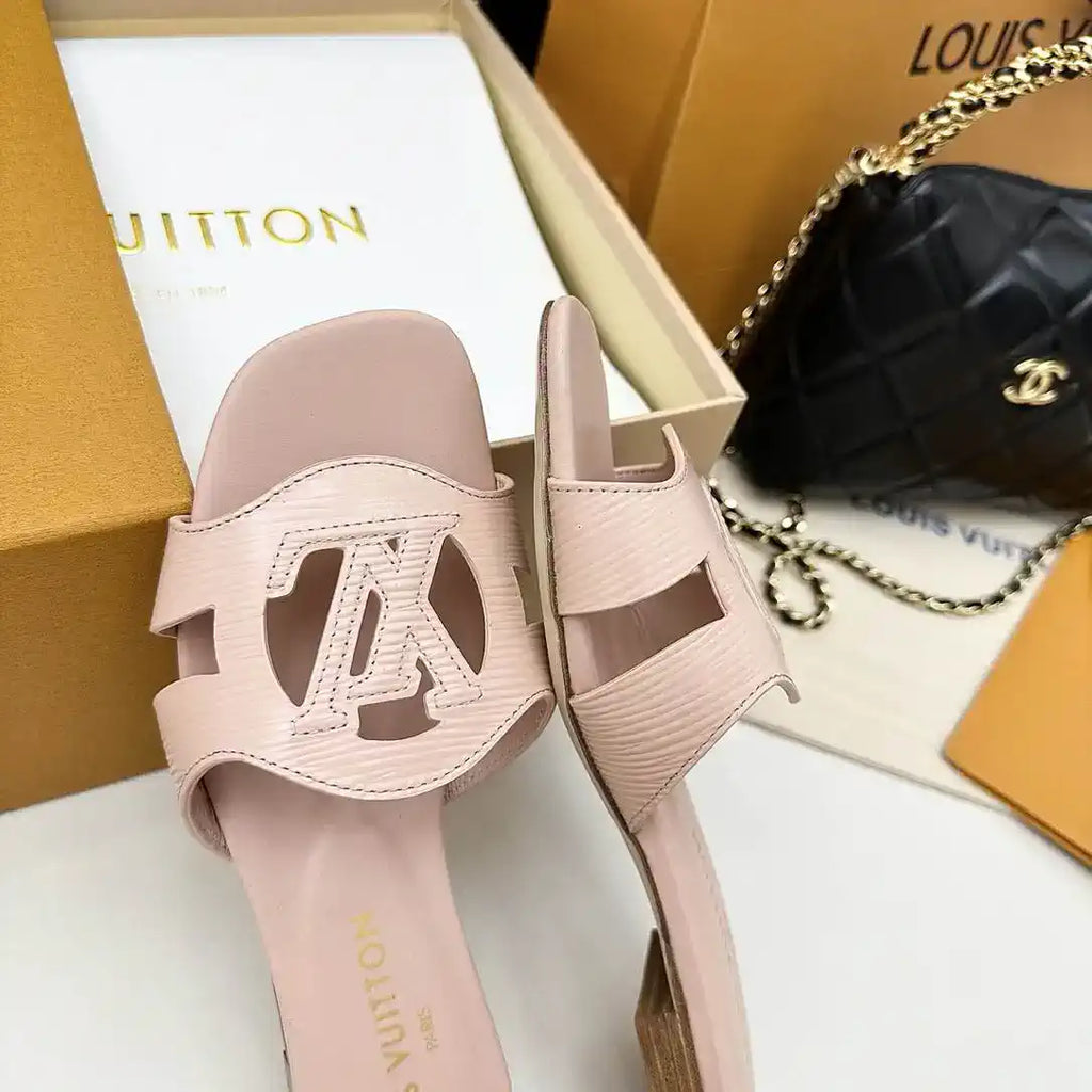 LV 1ABP20 Louis Vuitton LV Isola Slippers Flat Mules L66451