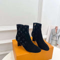 LV 1ABP9I Louis Vuitton Women's Silhouette Ankle Boot L67335 - 35 - View 1