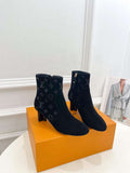 LV 1ABP9I Louis Vuitton Women's Silhouette Ankle Boot L67335