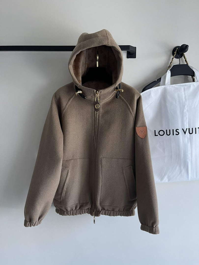 LV 1ABTBO Louis Vuitton Reversible 3D Monogram Jacquard Jacket L35820 - S - View 1