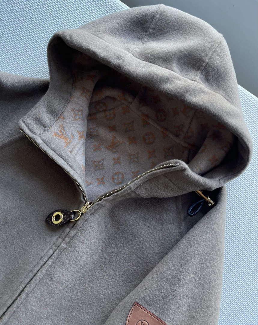 LV 1ABTBO Louis Vuitton Reversible 3D Monogram Jacquard Jacket L35820