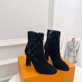 LV 1ABUW2 Louis Vuitton Women's Silhouette Ankle Boot L67332 - 35 - View 1