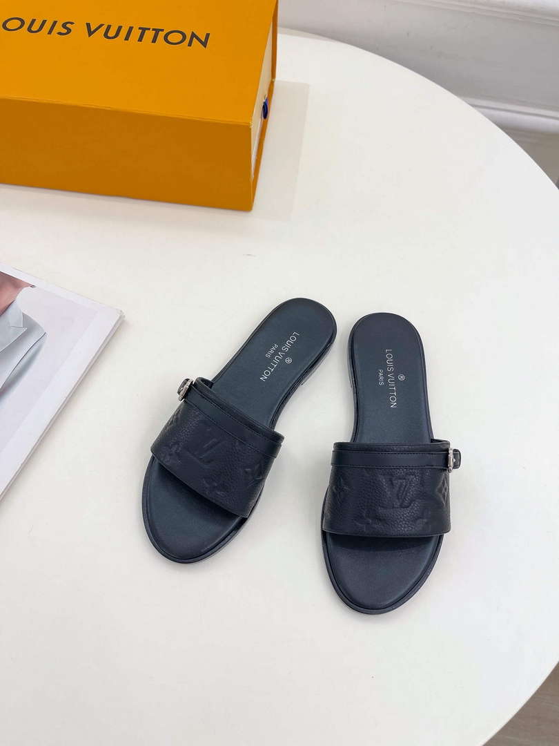 LV 1ABV0K Louis Vuitton Lock It Flat Mule L66284 - 35 - View 1