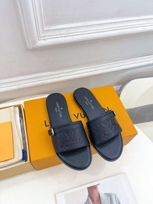 LV 1ABV0K Louis Vuitton Lock It Flat Mule L66284 - 35 - View 2