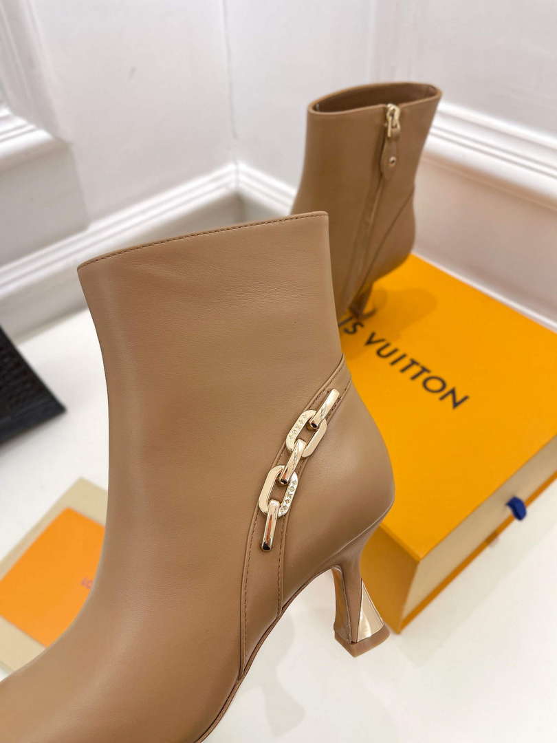 LV 1ACAKQ Louis Vuitton Women's Shoes Sparkle Ankle Boots L75202