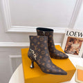 LV 1ACAKQ Louis Vuitton Women's Shoes Sparkle Ankle Boots L75203 - 35 - View 1