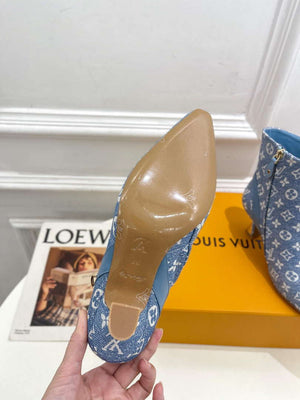 LV 1ACAKQ Louis Vuitton Women's Shoes Sparkle Ankle Boots L75204 - 35 - View 9