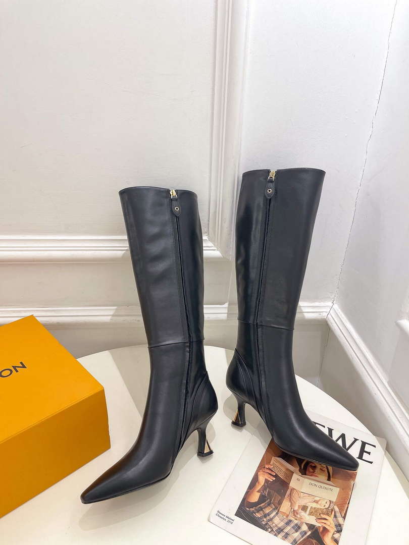 LV 1ACAKQ Louis Vuitton Women's Shoes Sparkle High Boots L75206