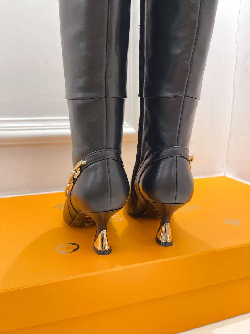 LV 1ACAKQ Louis Vuitton Women's Shoes Sparkle High Boots L75206