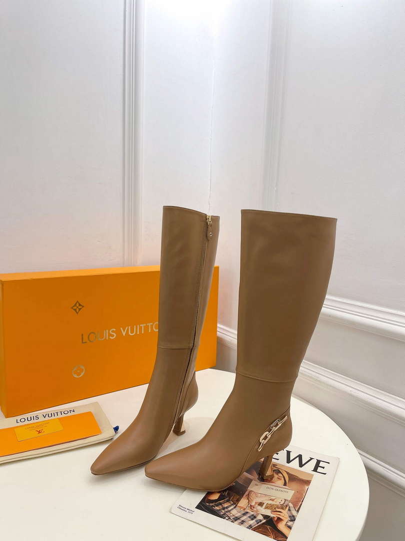 LV 1ACAKQ Louis Vuitton Women's Shoes Sparkle High Boots L75207