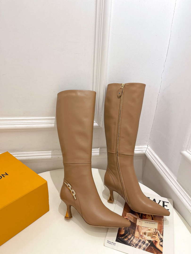 LV 1ACAKQ Louis Vuitton Women's Shoes Sparkle High Boots L75207
