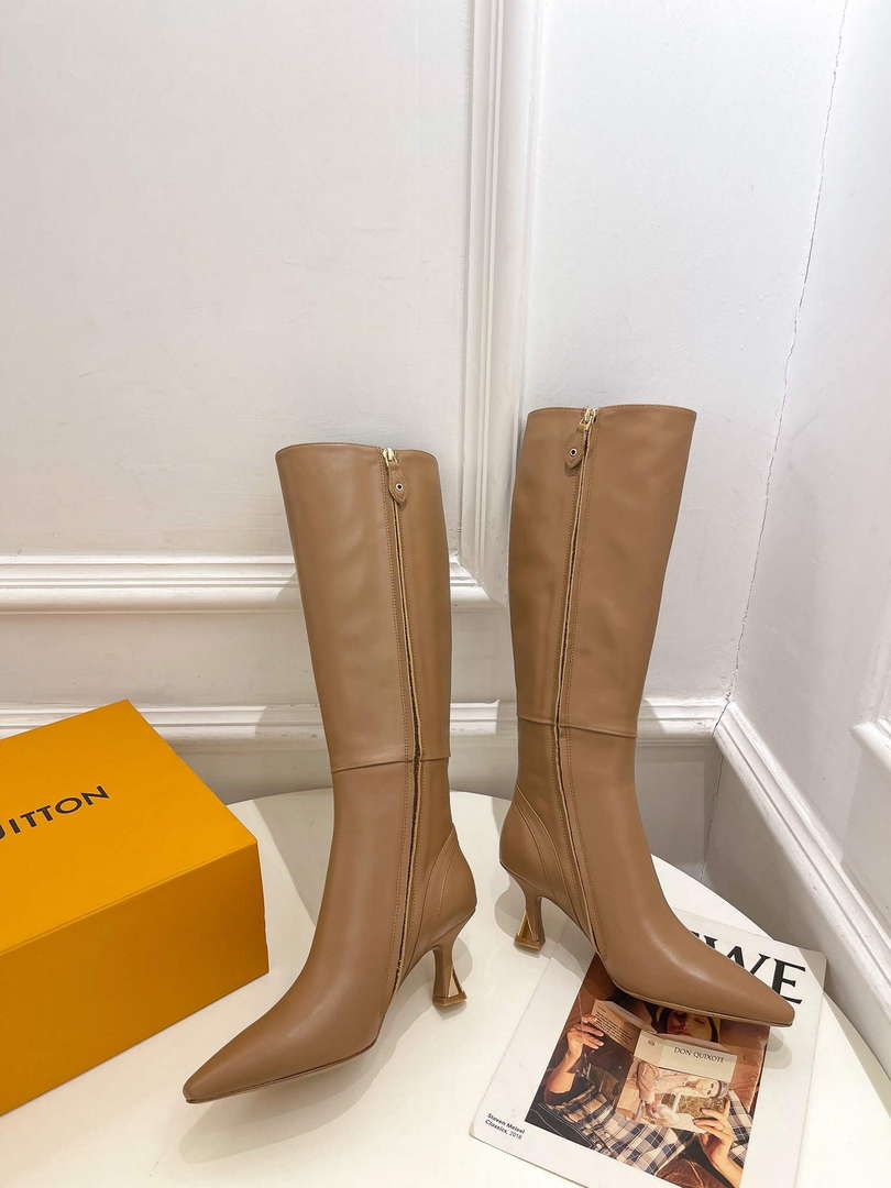 LV 1ACAKQ Louis Vuitton Women's Shoes Sparkle High Boots L75207