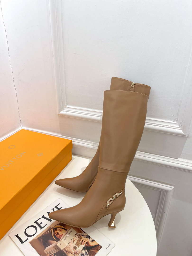 LV 1ACAKQ Louis Vuitton Women's Shoes Sparkle High Boots L75207