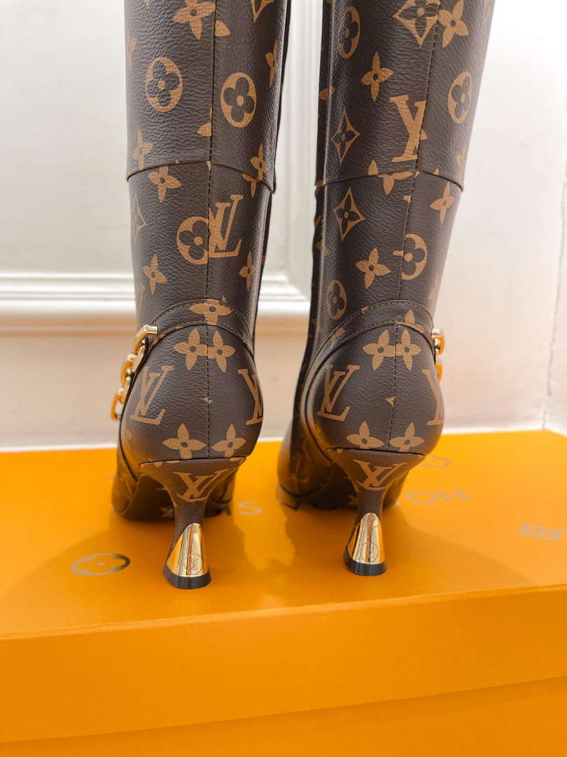 LV 1ACAKQ Louis Vuitton Women's Shoes Sparkle High Boots L75208