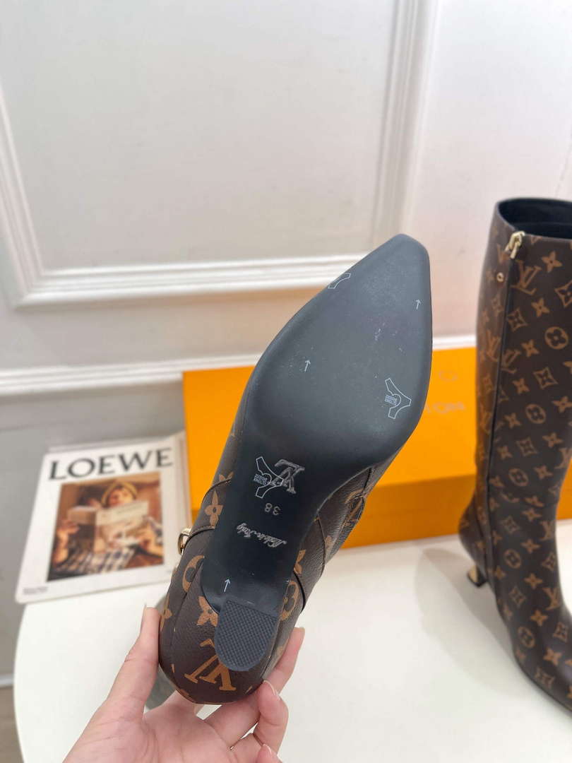 LV 1ACAKQ Louis Vuitton Women's Shoes Sparkle High Boots L75208