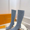 LV 1ACAKQ Louis Vuitton Women's Shoes Sparkle High Boots L75209 - 35 - View 1