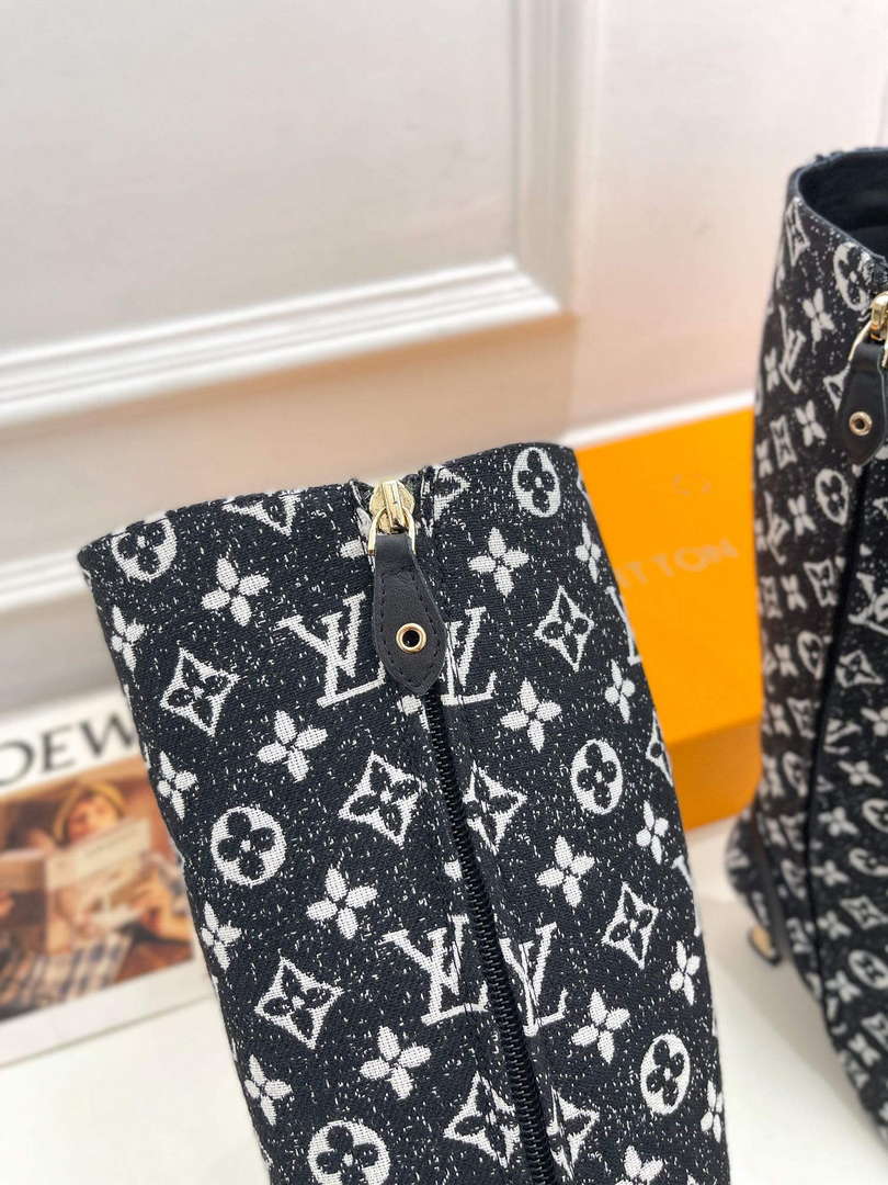 LV 1ACAKQ Louis Vuitton Women's Shoes Sparkle High Boots L75210