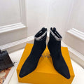 LV 1ACAKQ Louis Vuitton Women's Sparkle Ankle Boot Heel 65mm L75231 - 35 - View 1