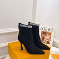 LV 1ACAKQ Louis Vuitton Women's Sparkle Ankle Boot Heel 95mm L75228 - 35 - View 1