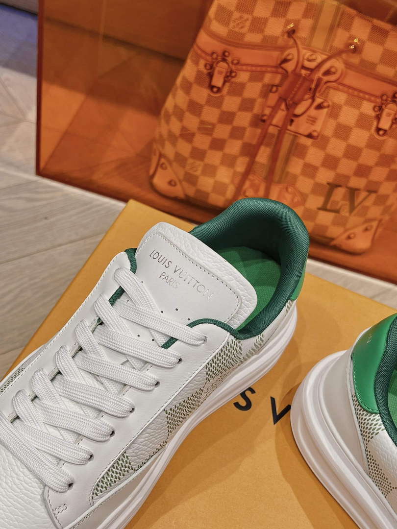 LV 1ACEZ4 Louis Vuitton Men Beverly Hills Sneaker L62343 - Male-39 - View 8