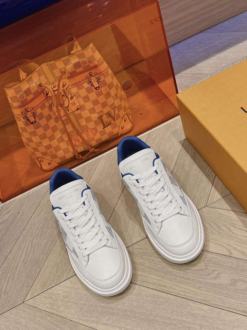 LV 1ACEZ4 Louis Vuitton Men Beverly Hills Sneaker L62345 - Male-39 - View 2