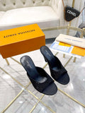 LV 1ACJ3D Louis Vuitton Women's Shoes Super Mule L75223