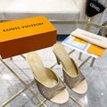 LV 1ACJ3S Louis Vuitton Women's Shoes Super Mule L75224 - 35 - View 1