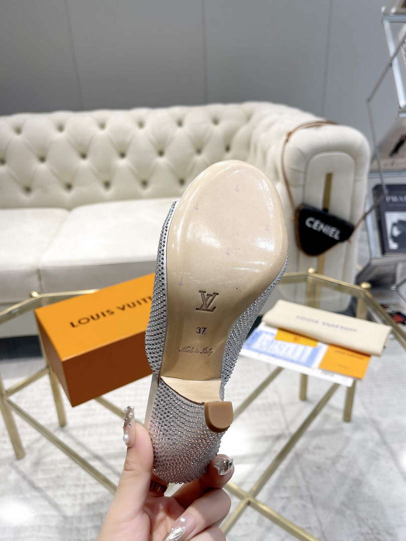 LV 1ACJ3S Louis Vuitton Women's Shoes Super Mule L75225