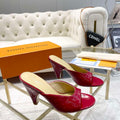 LV 1ACJ4M Louis Vuitton Women's Shoes Super Mule L75219 - 35 - View 1