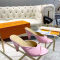 LV 1ACJ5G Louis Vuitton Women's Shoes Super Mule L75222 - 35 - View 1