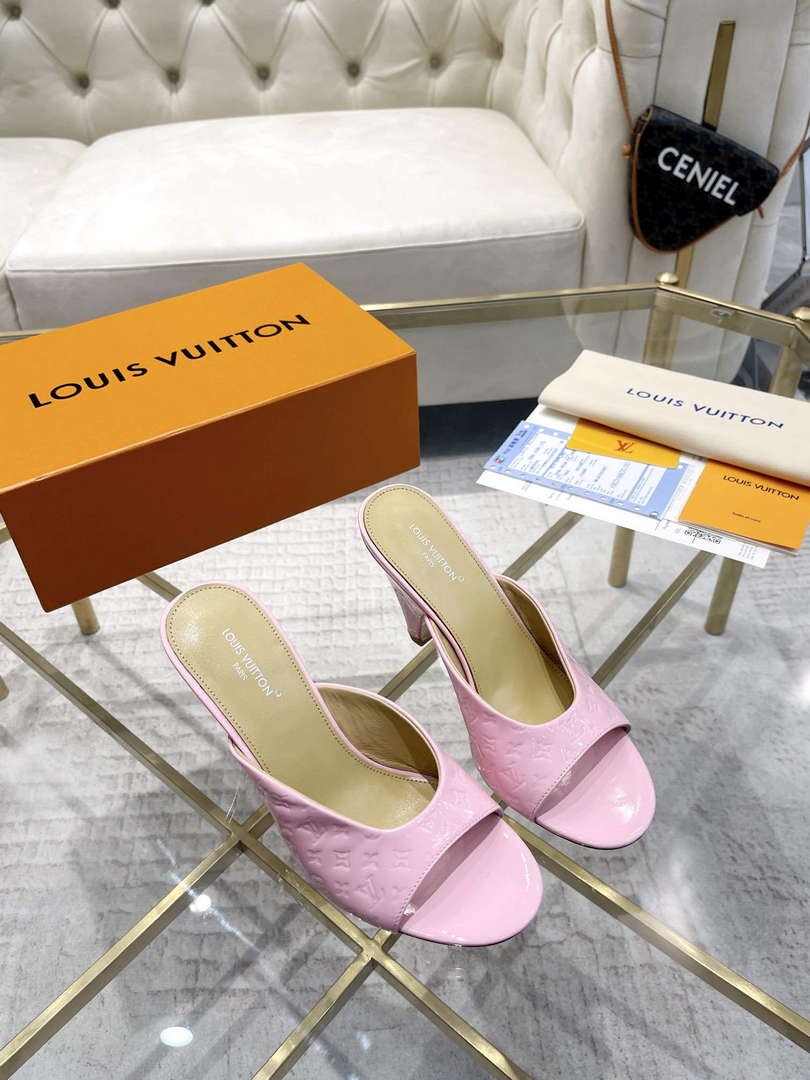 LV 1ACJ5G Louis Vuitton Women's Shoes Super Mule L75222