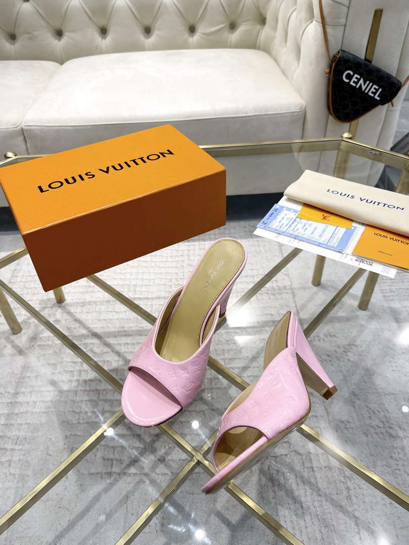 LV 1ACJ5G Louis Vuitton Women's Shoes Super Mule L75222