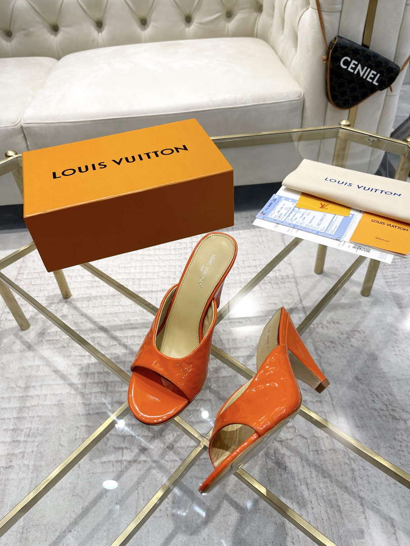 LV 1ACJ6A Louis Vuitton Women's Shoes Super Mule L75218