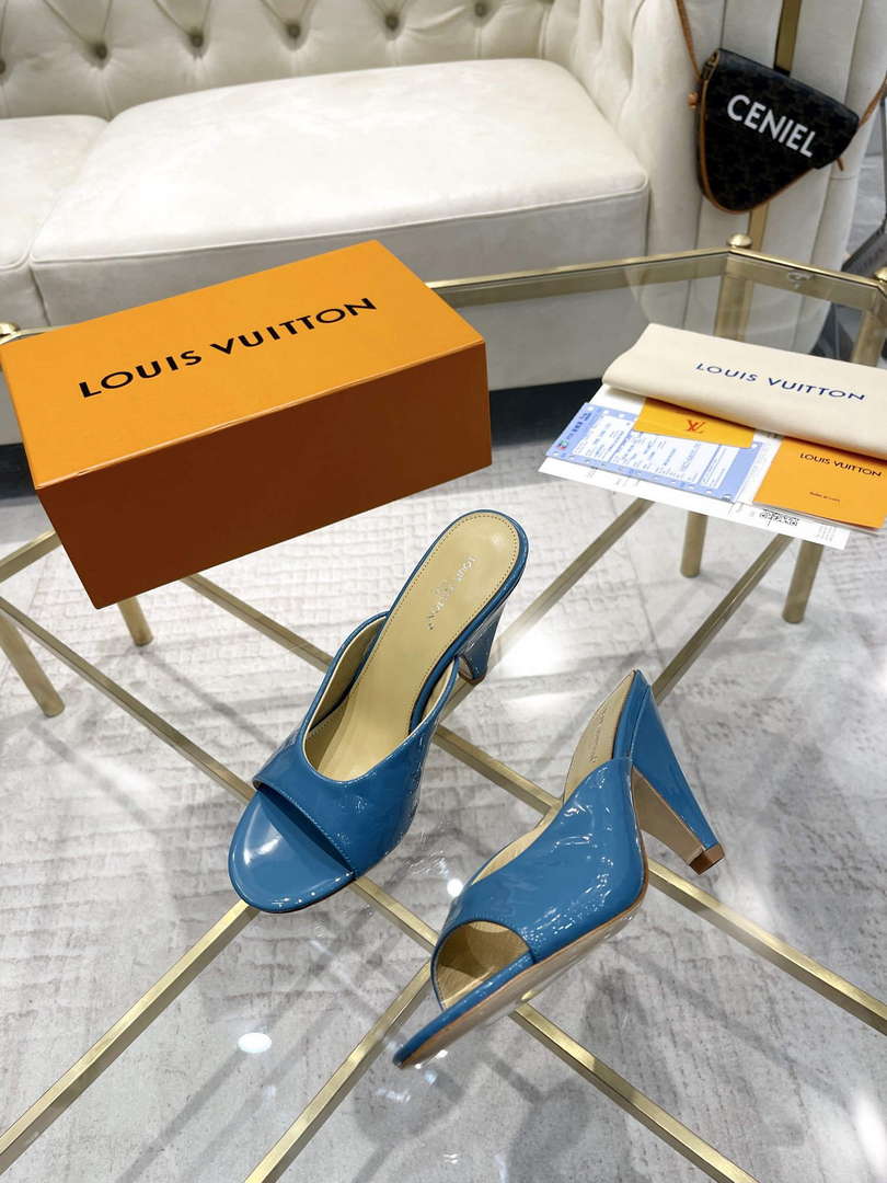 LV 1ACJ6P Louis Vuitton Women's Shoes Super Mule L75220
