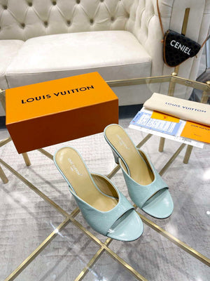 LV 1ACJ74 Louis Vuitton Women's Shoes Super Mule L75217 - 35 - View 4