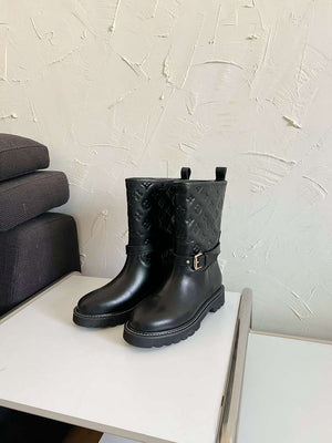 LV 1ADD2Q Louis Vuitton Territory Flat Boot L88292 - Euro 35=US 4 - View 1