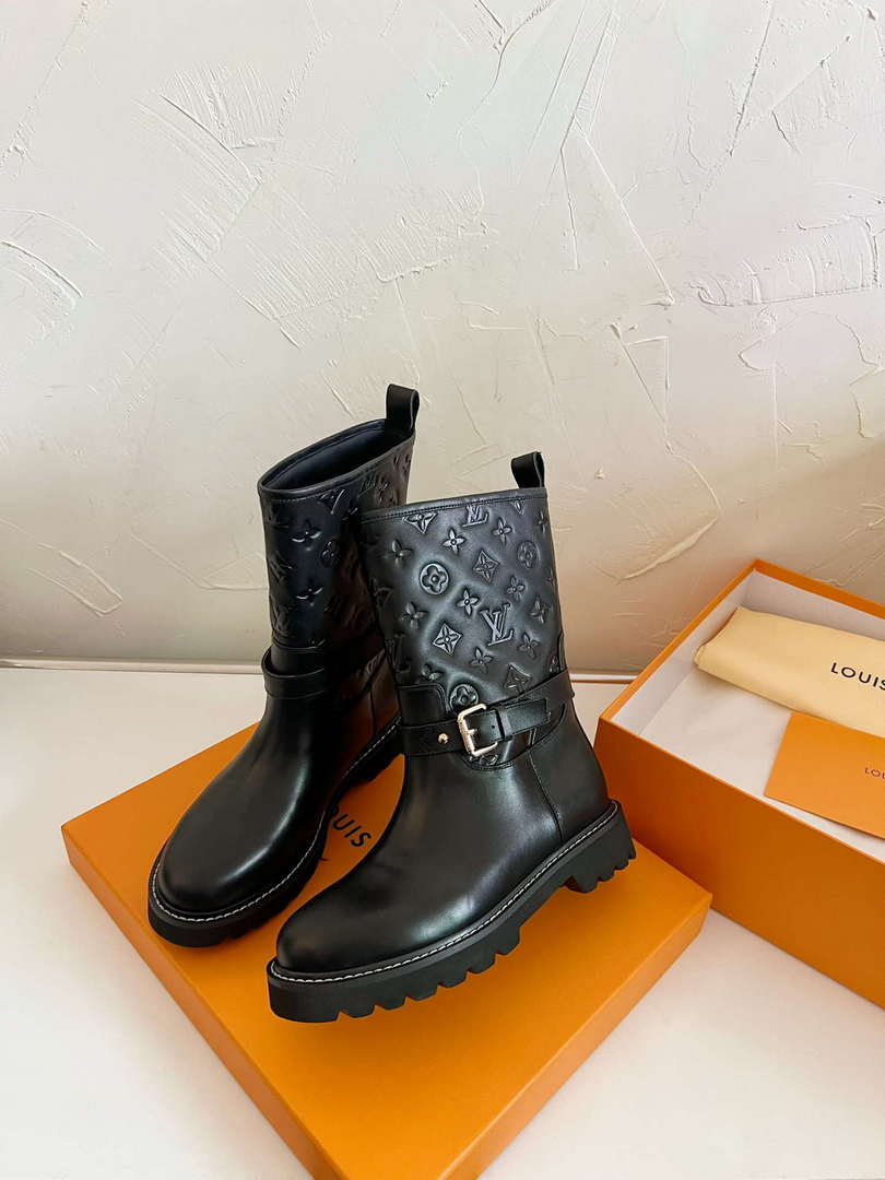 LV 1ADD2Q Louis Vuitton Territory Flat Boot L88292