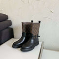 LV 1ADD2Q Louis Vuitton Territory Flat Boot L88293 - Euro 35=US 4 - View 1