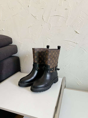 LV 1ADD2Q Louis Vuitton Territory Flat Boot L88293 - Euro 35=US 4 - View 1
