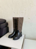 LV 1ADD2Q Louis Vuitton Territory Flat High Boot L88291
