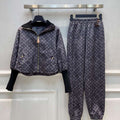 LV 1AFFBB Louis Vuitton Monogram Cloud Bomber Jacket Suit L82469 - S - View 1