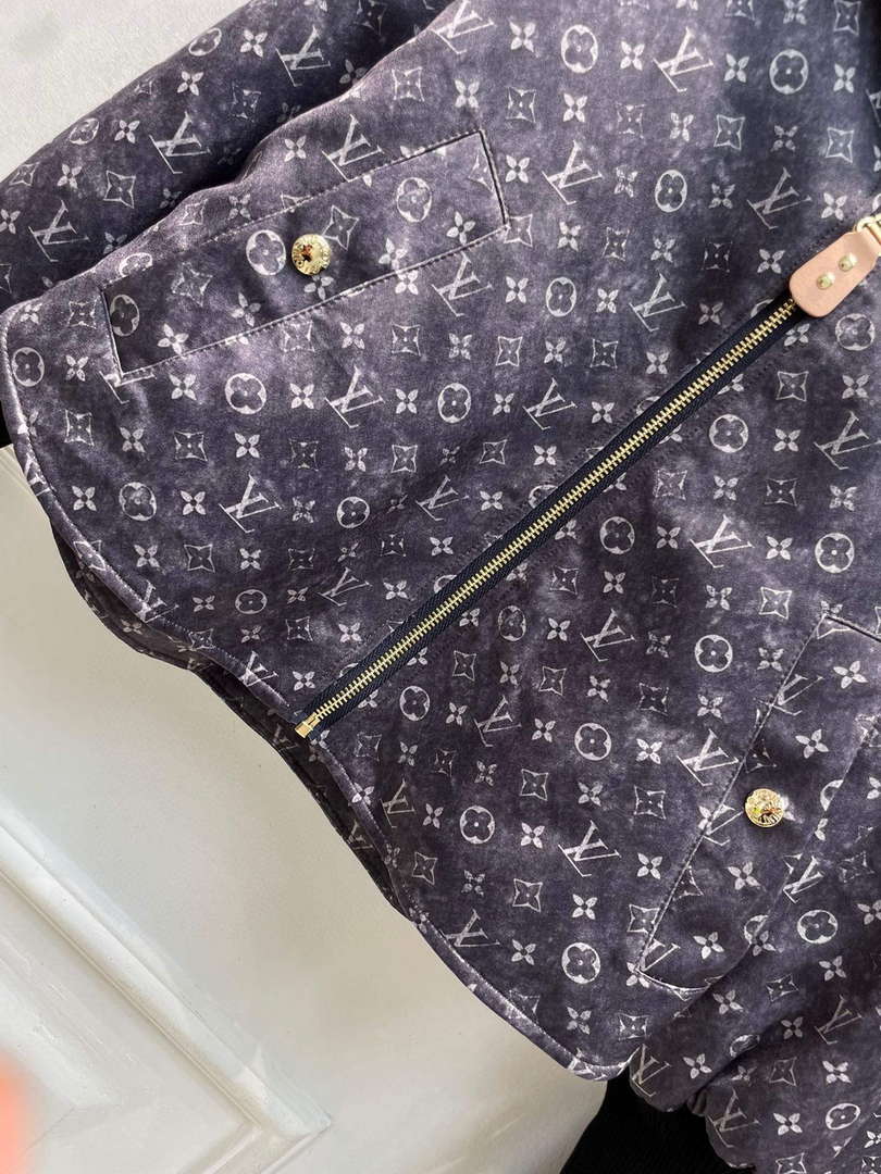 LV 1AFFBB Louis Vuitton Monogram Cloud Bomber Jacket Suit L82469