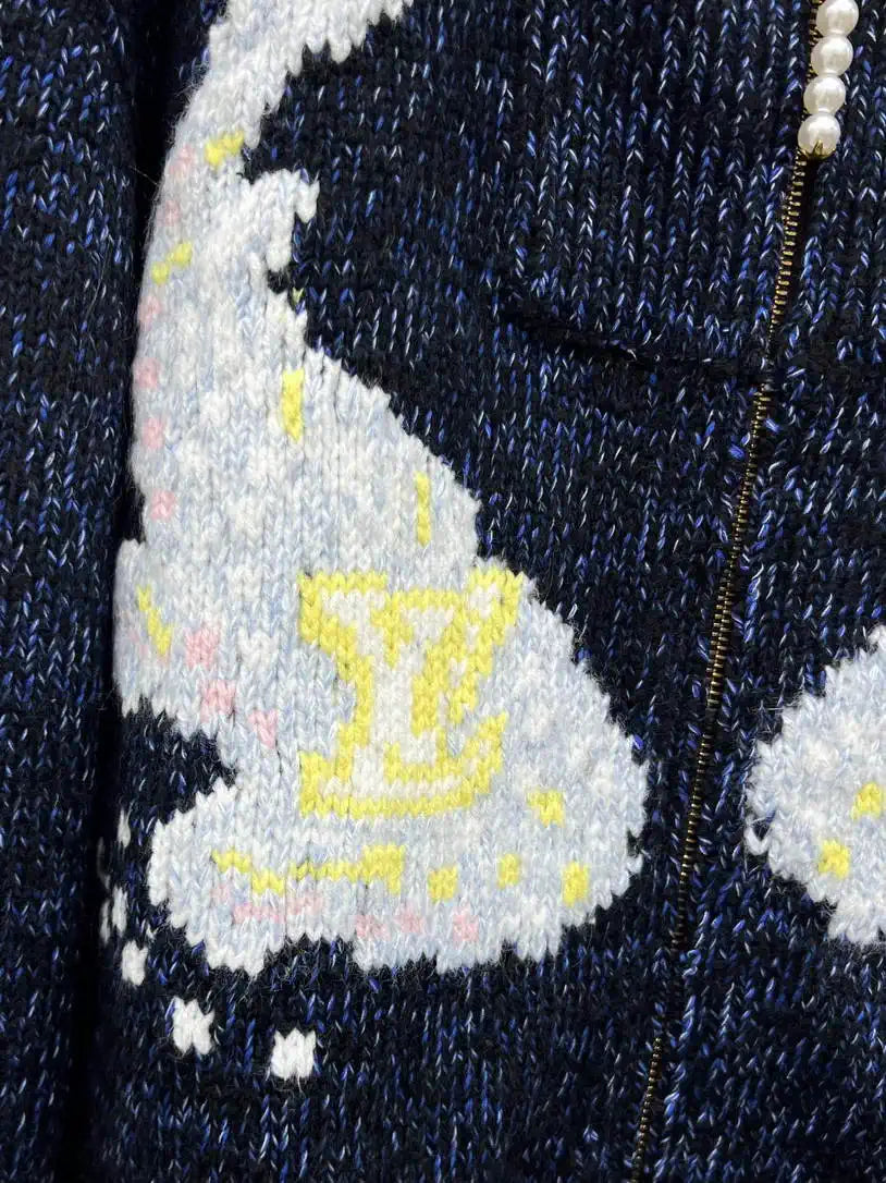 LV 1AI789 Louis Vuitton Women Pharrell Williams X Nigo Coat L55804